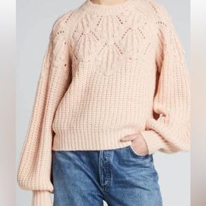 THE GREAT. Frond Pullover Sweater